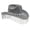 Dark Grey, variant on Glitter Fringes Cowboy Hats for Disco Party Female Shimmering Cowboy Hats Western Party Hat Male Windproof Hat