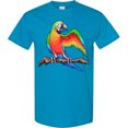 thumbnail image 3 of Inktastic Harlequin Macaw Parrot T-Shirt, 3 of 5
