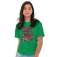thumbnail image 3 of Xmas Joy Spirit Birth Of Jesus Christ Women's Graphic T Shirt Tees Brisco Brands S, 3 of 6