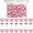 Pink, variant on LZLINGMEI 100 Pcs Thumb Push Pins 0.47 Inch Heart Push Pins for Cork Board Flat Head Thumb Tacks for Bulletin Board Posters Photos Postcards Maps Office Home Decorative