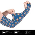 thumbnail image 3 of Goofa Cute Popcorn Pattern UV Sun Protection Arm Sleeves, UPF 50 Sports Cooling Arm Compression Sleeves for Men Women Teenager, 3 of 8