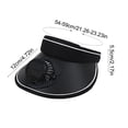 thumbnail image 3 of Men's And Women's Solar Powered+USB Charging Fan Hats Empty Top Breathable Wide Brims Sun Protection And Sunshade Hats, 3 of 6