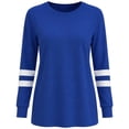 thumbnail image 4 of Miqool Shirts for Women Crew Neck Long Sleeve Pullover Casual Basic Tees Trendy Athletic Sports Tops, 4 of 8