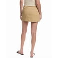 thumbnail image 2 of A.L.C. womens  Elli Linen-Blend Mini Skirt, 10, Beige, 2 of 3