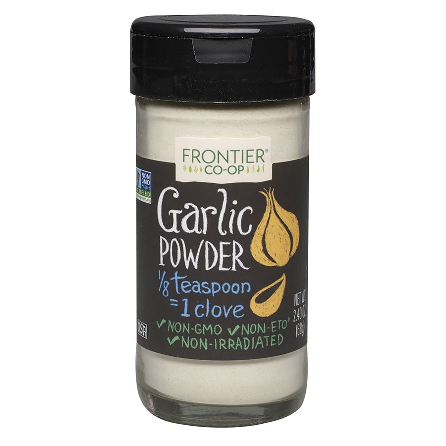 Frontier Garlic Powder, 2.4 Oz Bottle