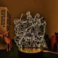 thumbnail image 4 of Attack on Titan Levi Eren Armin Erwin lamp Anime Light 3D LED Night Lights 16 Color Changing Table Lamp for Home Decor Decorative Xmas Gift Children's, 4 of 4