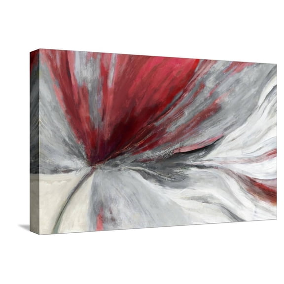 Art.com Traced Red Version Stretched Canvas Print Wall Art by PI Studio, 24" x 16"