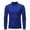 Blue, variant on Slim Fit Men's Solid Long Sleeve Dress Shirt with Stretch Fabric for Comfort and Style