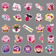 thumbnail image 3 of 100 Pcs Kirby Anime Stickers Cartoon Waterproof Stickers for Water Bottles, Laptop,Bumper,Computer Stickers and Decals, 3 of 4