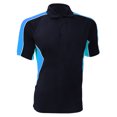 thumbnail image 1 of Gamegear® Cooltex - Polo de deporte de manga corta transpirable Modelo Active Hombre Caballero - Verano/Ejercicio (Azul marino/ Azul claro), 1 of 2