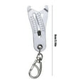 thumbnail image 5 of BAETEUY Portable 1/2 Pcs Thread Size Checker Keychain Bolt Ruler Thread Identifier, 5 of 7
