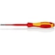 thumbnail image 1 of KNIPEX 98 20 35 SL Desarmadores (Slim) para tornillos planos mango aislante en dos componentes, según norma VDE bruñido 202 mm, 1 of 1