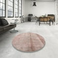 thumbnail image 4 of Ahgly Company Machine Washable Indoor Rectangle Contemporary Light Copper Gold Area Rugs, 2' x 3', 4 of 7