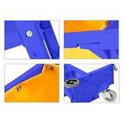 Commercial Housekeeping Janitorial cart with Vinyl Bag & Cover AF08170A Blue