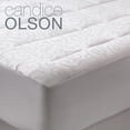 thumbnail image 4 of Candice Olson  Luxury Cotton Mattress Pad 300 Thread Count - white Full, 4 of 5