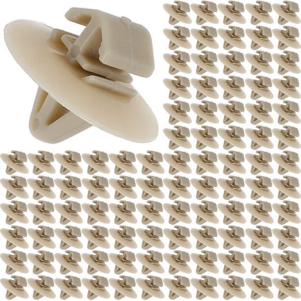 Muyoka 100 clips para panel de moldura de puerta lateral para Nissan Primastar Opel/Vauxhall Vivaro-A para Renault Trafic MK2 para Renault Kangoo MK2 clips de plástico para coche Muyoka Hogar