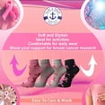 thumbnail image 4 of 60 Pairs of Pink Ribbon Breast Cancer Awareness Ankle/Crew Socks for Women (Assorted Ankle), 4 of 8