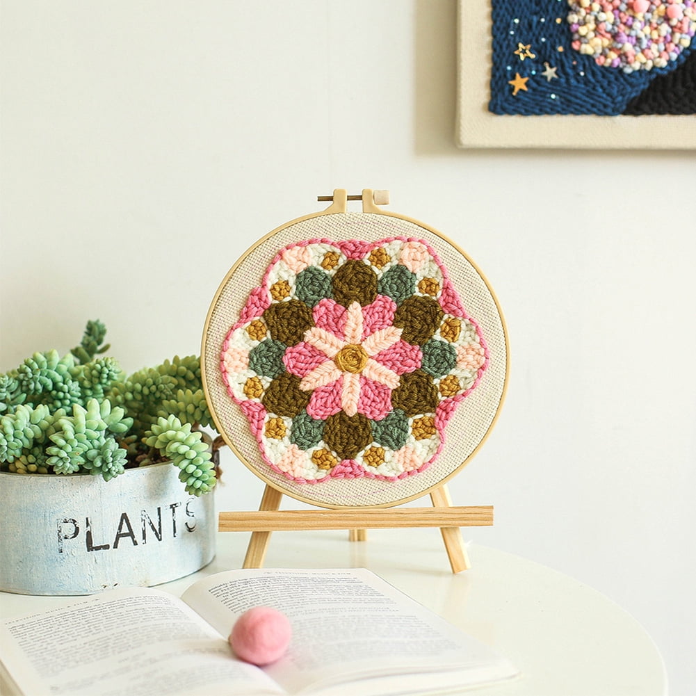 wool flowers pattern
