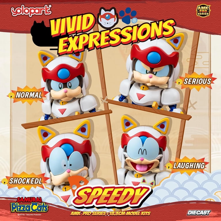 YOLOPARK Samurai Pizza Cats Speedy 5.23