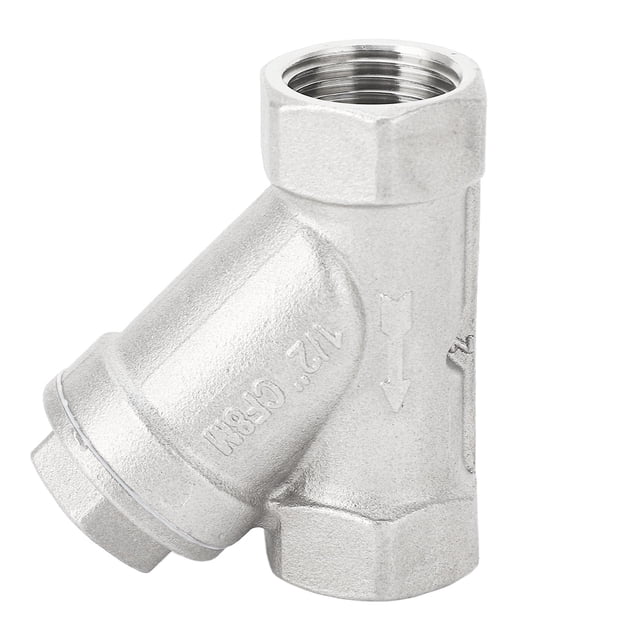 Filtro en Y fácil descarga Instalación vertical horizontal DN15 Filtro tipo Y de acero inoxidable para tubería roscada ANGGREK Otros