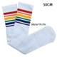 thumbnail image 3 of Qarigey Calcetines de tubo medio Transpirable Algodón puro Buena retención de calor Medias Diseño de rayas Absorbente de sudor para niños Medias tipo 48 Qarigey AP009517-48, 3 of 6