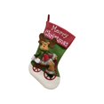 thumbnail image 1 of Gibobby Calcetines de Navidad para decoración de vacaciones, calcetines familiares de Navidad, decoración de fiesta, decoración colgante para el(C), 1 of 2