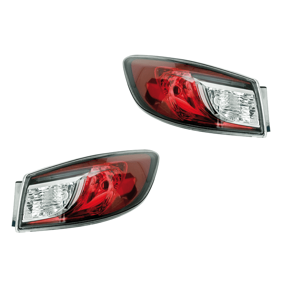 Par de CALAVERAS DEPO 3 2010 al 2013 MAZDA 4 PUERTAS