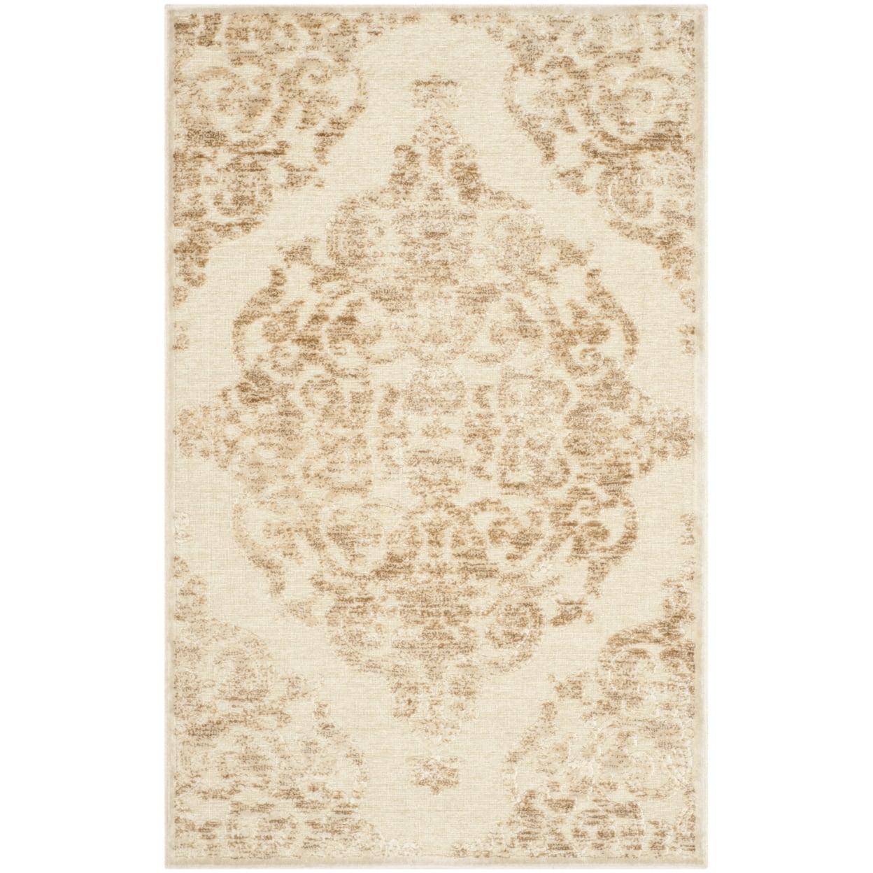 SAFAVIEH Paradise Alannah Damask Vines Area Rug, Stone, 8' x 11'2"