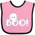 thumbnail image 3 of Inktastic Boo Ghost Boys or Girls Baby Bib, 3 of 4