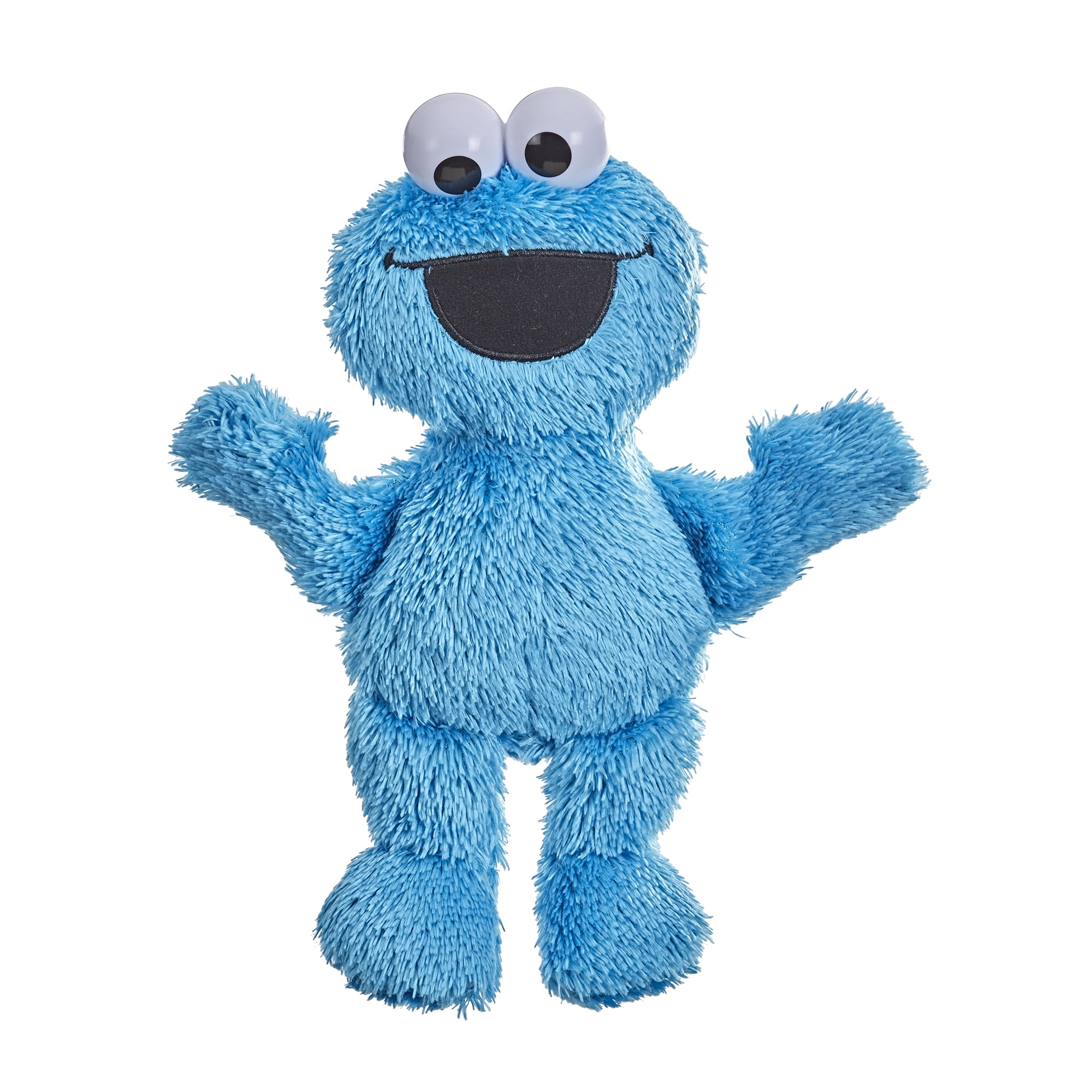 Sesame Street Little Laughs Tickle Me Cookie Monster, Talking 10-Inch Plush  Toy