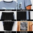 thumbnail image 4 of Pro Athlete Boys Sweatsuit Set Short Sleeve Crewneck Graphic Tees & Tricot Jogger Sweatpants 4 Piece, 4 of 7