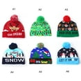 thumbnail image 5 of Christmas Hat Designs LED Christmas Sweater Cap Santa Light Knitted Hat,Red Fawn, 5 of 5