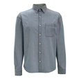 thumbnail image 1 of Camisa George para Hombre Manga Larga de Mezclilla Talla M, 1 of 4