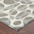 thumbnail image 3 of Addison Rugs Chantille Indoor/Outdoor Contemporary Abstract Taupe Machine Washable Rectangle Rug, 5' x 7'6", 3 of 8