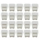 thumbnail image 2 of 20 Macetas Reutilizables Para Semillas De Plantas De Flores, Macetas Cuadradas Transparentes De Plástico De Silicona Para Observar El Crecimiento, Fondo Estable, Uso, 2 of 7