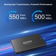 محرك أقراص صلبة داخلي Ssd Sata Iii 2.5” سعة 256 جيجابايت، فلاش Nand ثلاثي الأبعاد، محرك أقراص صلبة داخلي Ssd متقدم بسرعة تصل إلى 550 ميجابايت/ثانية، ترقية Sata 3 Ssd للكمبيوتر الشخصي والكمبيوتر المحمول