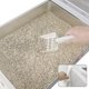 thumbnail image 4 of Caja de arena para gatos Tokenkuko de acero inoxidable plegable con tapa gris, 4 of 6