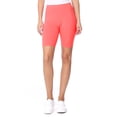 thumbnail image 5 of Women's Workout High Waist Comfy Elastic Band Active Biker Shorts Pants S-3XL, 5 of 6