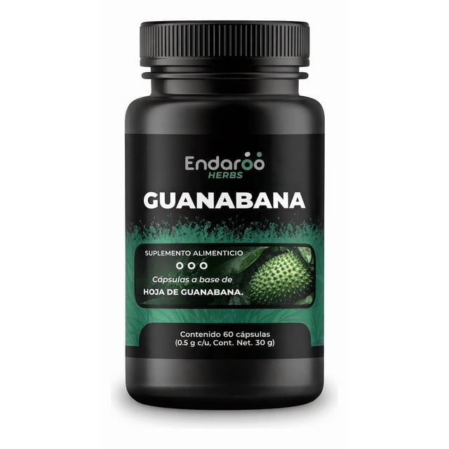Guanabana Hoja 60 Cápsulas