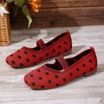 thumbnail image 5 of Rvasteizo Womens Stripe Print Shoes Pull-On Flat Breathable Summer Lightweight, 5 of 5