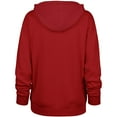 thumbnail image 3 of Women's '47 Scarlet San Francisco 49ers Plus Size Whirlwind Naomi Hoodie, 3 of 3