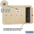 thumbnail image 2 of Mailbox Salsbury Industries 3505SSU montado en superficie, 5 puertas, 2 of 5