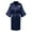Navy, variant on Robes for Women Plus Size Clearance Summer Cool Silk Pajamas with Belt Women's Fashionable Front and Back Printed Solid Color Ice Silk Bathrobe Sexy Home Clothing