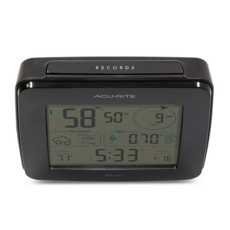 AcuRite - Iris (5-in-1) Weather Station - White/Black