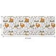 thumbnail image 7 of White Chicken Nest Pattern Kitchen Rug Mat,Kitchen Runner Rugs Non Skid Washable,Decorative Kitchen Floor Mats for Kitchen,Sink,Laundry,17"x47.2", 7 of 7