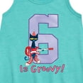 thumbnail image 2 of Pete the Cat -  Happy 6th Birthday - Toddler and Youth Girls A-line Dress, 2 of 5