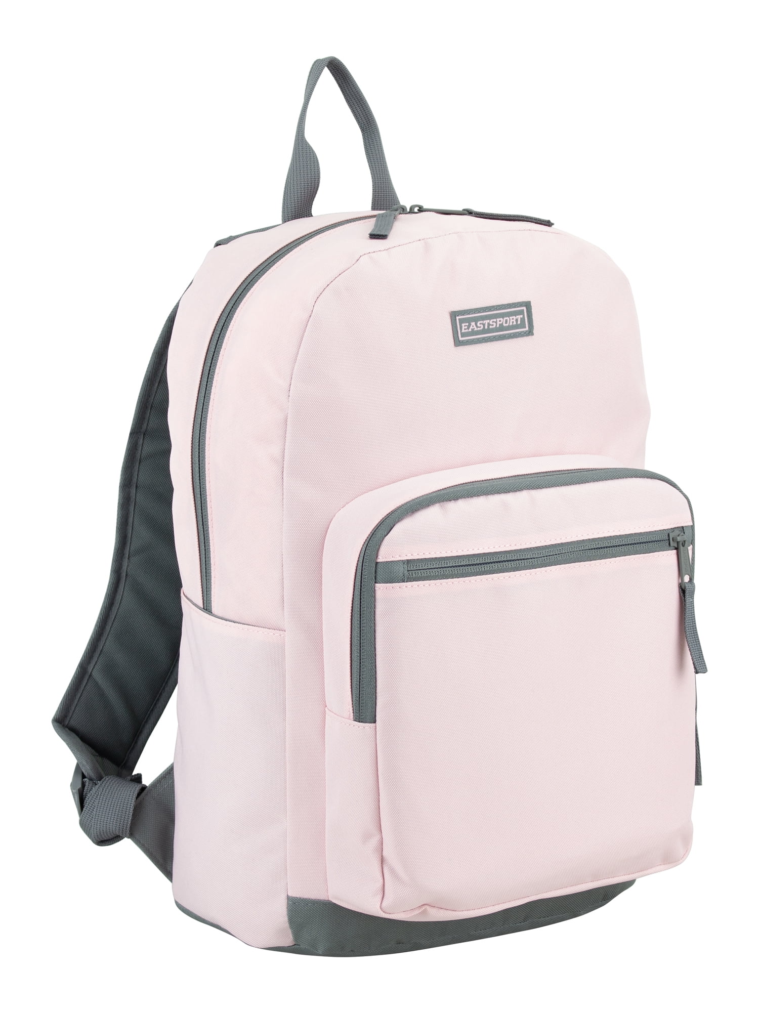 Eastsport Unisex 17" Backpack & Lunch Box 2-Piece Set, Rose Sand