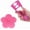 Pink, variant on VIMOA Rose Thorn Stripper Rose Thorn Remove Steel Rubber Rose Leaves Stripper for Home-Grown Roses or Rose Enthusiasts (Pink)