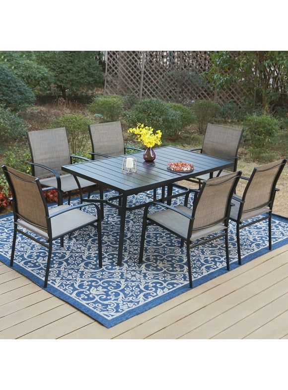 7 Piece Patio Dining Set in Patio Dining Sets