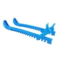 thumbnail image 1 of Equipo de Hockey sobre hielo, protectores de patines sobre hielo, hebilla ajustable, Universal, suave, 2 uds. Azul, 1 of 8